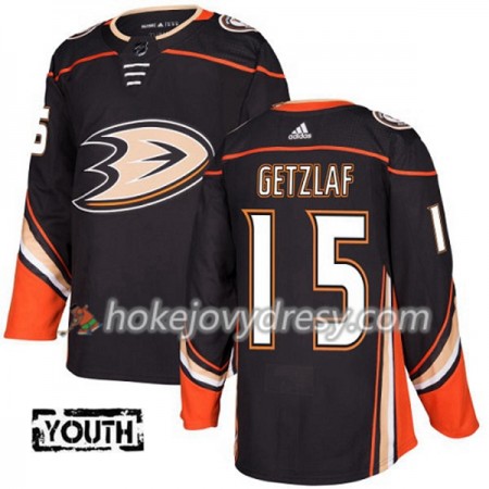 Dětské Hokejový Dres Anaheim Ducks Ryan Getzlaf 15 Adidas 2017-2018 Černá Authentic
